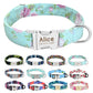 Nylon Printed Dog Personalized Collar